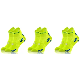 Sesto Senso 3-pak skarpety Sportowe frotte SKB11 żółty neonowy
