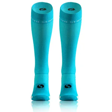 Sesto Senso 2-pak skarpety do biegania kompresyjne unisex SKB12 turkus