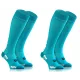 Sesto Senso 2-pak skarpety do biegania kompresyjne unisex SKB12 turkus