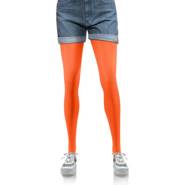 Sesto Senso 5-PAK Rajstopy 40 DEN kolorowe kryjące microfibra HIVER Orange Neon