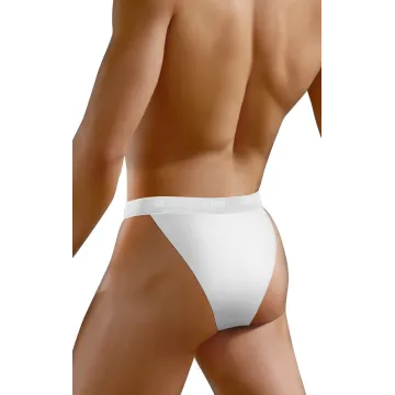 Sesto Senso 4-PAK Slipy męskie SM04 TANGA Białe