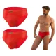 Sesto Senso 2-PAK Slipy męskie SM03 sportowy styl micromodal majtki płaskie szwy Czerwone