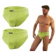 Sesto Senso 2-PAK Slipy męskie SM03 sportowy styl micromodal majtki płaskie szwy Pistacjowe