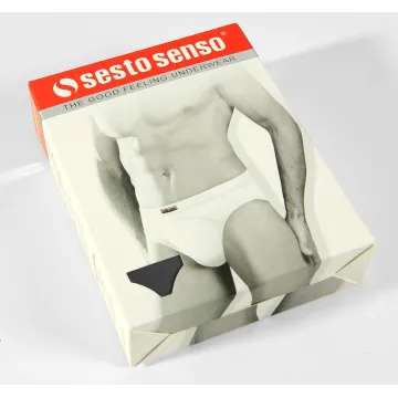 Sesto Senso 2-PAK Slipy męskie SM02 sportowy styl bawełna majtki płaskie szwy Grafit