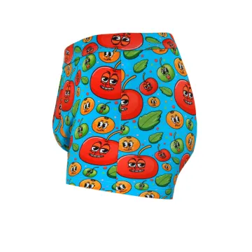 Sesto Senso 6-PAK bokserki męskie Funny BM10 wzór Fruits bawełniane