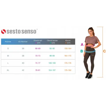 Sesto Senso Legginsy fitness push up modelujące płaski szew LF01 Pudrowy róż