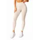 Sesto Senso Legginsy fitness push up modelujące płaski szew LF01 Beżowe