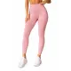 Sesto Senso Legginsy fitness push up modelujące płaski szew LF01 Różowe