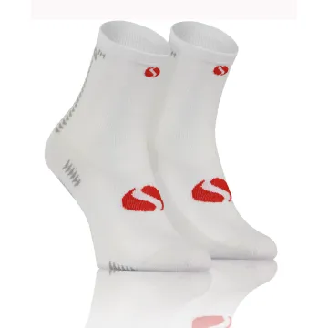 Sesto Senso 6-PAK Skarpety Sportowe Uniwersalne SPORT SOCKS SKB01 Białe
