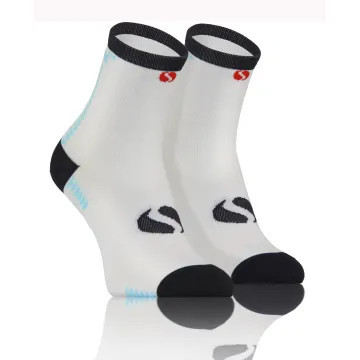 Sesto Senso 6-PAK Skarpety Sportowe Uniwersalne SPORT SOCKS SKB01 Białe - Czarne