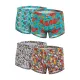 Sesto Senso 4-PAK bokserki męskie Funny BM10 mix wzorów Dogs+Drink+Fruits+Lody bawełniane